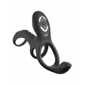 Черная насадка на пенис Ultimate Couples Cage Max - Pipedream - в Копейске купить с доставкой