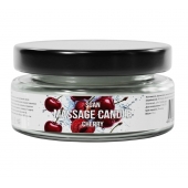 Массажная свеча «Спелая вишня» - 50 мл. - SGAN - купить с доставкой в Копейске