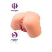 Телесный реалистичный мастурбатор-полуторс с 2 любовными входами - No Name - в Копейске купить с доставкой