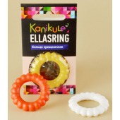Цветное рельефное эрекционное кольцо Ellasring - Sitabella - в Копейске купить с доставкой