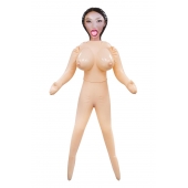Телесная надувная секс-кукла с пышным бюстом - NMC - в Копейске купить с доставкой