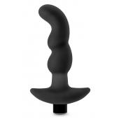 Черный вибромассажер простаты Prostate Massager 03 - 15,2 см. - Blush Novelties - в Копейске купить с доставкой
