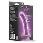 Фиолетовая насадка с гладкой поверхностью Surrender 4.75 Inch Beginner Pegging Dildo - 12 см. - Blush Novelties - купить с доставкой в Копейске