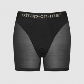 Трусики-шорты для фиксации насадок Strap-on-me Harness Lingerie Halo - size M - Strap-on-me - купить с доставкой в Копейске