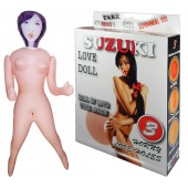 Надувная секс-кукла Suzuki - Boys of Toys - в Копейске купить с доставкой