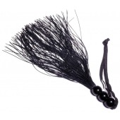 Черная силиконовая плетка - 25,4 см. - Boys of Toys - купить с доставкой в Копейске