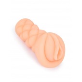 Телесный мастурбатор-вагина с вибропулей и эрекционными кольцами в комплекте - Sexy Girl - в Копейске купить с доставкой