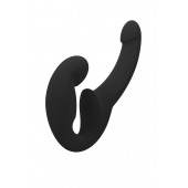 Черный безремневой страпон Share Lite - Fun Factory - купить с доставкой в Копейске