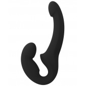 Черный безремневой страпон Share Lite - Fun Factory - купить с доставкой в Копейске