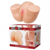 Телесный мастурбатор Olivia с 2 любовными отверстиями - Baile - в Копейске купить с доставкой