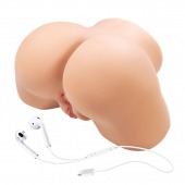 Телесный мастурбатор Olivia с 2 любовными отверстиями - Baile - в Копейске купить с доставкой