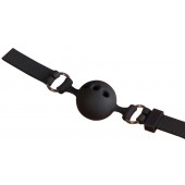 Малый силиконовый кляп-шар на ремешках - Orion - купить с доставкой в Копейске