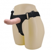 Реалистичный страпон-фаллоимитатор на трусиках Ultra Passionate Harness - 15 см. - Baile - купить с доставкой в Копейске