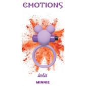 Сиреневое эрекционное виброколечко Emotions Minnie - Lola Games - в Копейске купить с доставкой