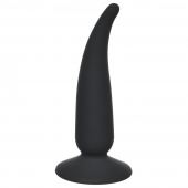 Чёрная анальная пробка P-spot Teazer Black - 12,2 см. - Lola Games - в Копейске купить с доставкой
