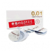 Супер тонкие презервативы Sagami Original 0.01 - 5 шт. - Sagami - купить с доставкой в Копейске