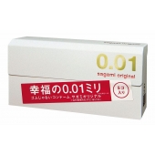 Супер тонкие презервативы Sagami Original 0.01 - 5 шт. - Sagami - купить с доставкой в Копейске