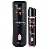 Массажное масло с ароматом сладкой ваты Huile de Massage Gourmande Barbe à Papa - 59 мл. - Plaisir Secret - купить с доставкой в Копейске