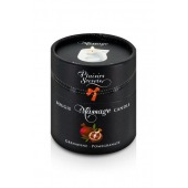 Массажная свеча с ароматом граната Bougie de Massage Gourmande Grenadine - 80 мл. - Plaisir Secret - купить с доставкой в Копейске