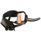 Женский страпон с вагинальной пробкой Woman Strap - 12 см. - LOVETOY (А-Полимер) - купить с доставкой в Копейске