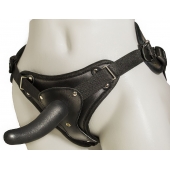 Женский страпон с вагинальной пробкой Woman Strap - 12 см. - LOVETOY (А-Полимер) - купить с доставкой в Копейске