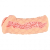 Телесный мастурбатор-вагина Elegance с двойным слоем - KOKOS - в Копейске купить с доставкой