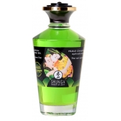 Массажное интимное масло с ароматом зелёного чая - 100 мл. - Shunga - купить с доставкой в Копейске