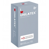 Презервативы с точками Unilatex Dotted - 12 шт. + 3 шт. в подарок - Unilatex - купить с доставкой в Копейске