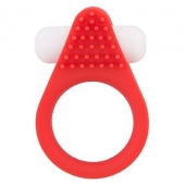Красное эрекционное кольцо LIT-UP SILICONE STIMU RING 1 RED - Dream Toys - в Копейске купить с доставкой