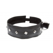 Полиуретановый ошейник с пуклями Collar with Studs - Blush Novelties - купить с доставкой в Копейске