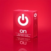 Супертонкие презервативы ON) Super Thin - 3 шт. - ON) - купить с доставкой в Копейске