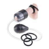 Комактная помпа-насос для головки Suck N’ Stroke Head Pump - Pipedream - в Копейске купить с доставкой