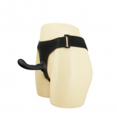 Страпон с изогнутой головкой Ultra Harness Curvy Dildo - 15,8 см. - Baile - купить с доставкой в Копейске