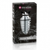 Анальный плаг для электростимуляции Hector Helix Buttplug L - 11,5 см. - MyStim - купить с доставкой в Копейске