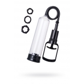 Вакуумная помпа A-toys с уплотнителем и эрекционными кольцами - A-toys - в Копейске купить с доставкой