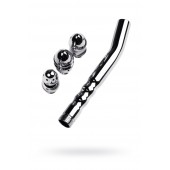 Металлический анальный душ с тремя насадками - ToyFa - купить с доставкой в Копейске