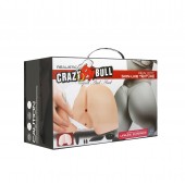 Вагина и попка с вибрацией CRAZY BULL - Baile - в Копейске купить с доставкой