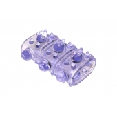 Фиолетовая насадка на пенис Rings Armour - Lola Games - в Копейске купить с доставкой