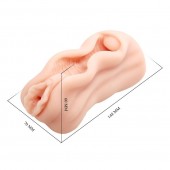 Реалистичная вагина-мастурбатор с необычным дизайном - Baile - в Копейске купить с доставкой