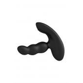 Черный силиконовый стимулятор простаты Levett Nitoc с пультом ДУ - Levett - в Копейске купить с доставкой