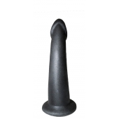 Чёрная насадка на пояс харнесс PLATINUM BENT 2 - LOVETOY (А-Полимер) - купить с доставкой в Копейске