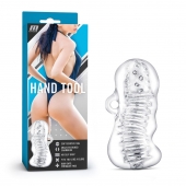 Прозрачный мастурбатор M for Men Hand Tool - Blush Novelties - в Копейске купить с доставкой