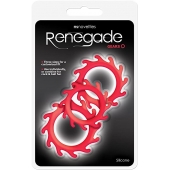 Набор из 3 красных эрекционных колец Renegade Gears - NS Novelties - в Копейске купить с доставкой