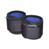 Неопреновые черно-синие наручники - Sitabella - купить с доставкой в Копейске