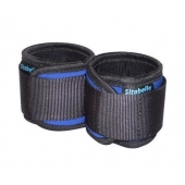 Сине-черные неопреновые наручники - Sitabella - купить с доставкой в Копейске