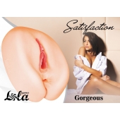 Мастурбатор с 2 тоннелями Satisfaction Gorgeous - Lola Games - в Копейске купить с доставкой