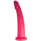 Розовый стимулятор простаты из геля - 18 см. - LOVETOY (А-Полимер) - в Копейске купить с доставкой