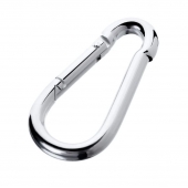 Серебристый карабин TOYFA Metal - ToyFa - купить с доставкой в Копейске