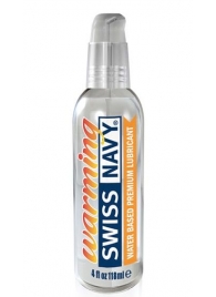 Разогревающий лубрикант на водной основе Swiss Navy Warming Lube - 118 мл. - Swiss navy - купить с доставкой в Копейске