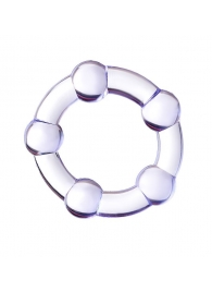 Фиолетовое эрекционное кольцо A-Toys - A-toys - в Копейске купить с доставкой